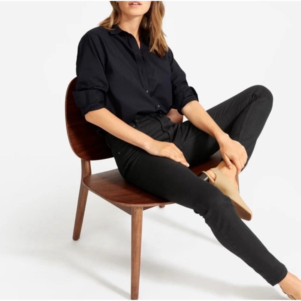 💥 5 for $25 Sale Everlane Black Skinny Jeans Womens Size 27 Classic Denim
